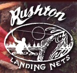 Salmon and Steelhead Net Cradles by Rushton Landing Nets in BC Canada